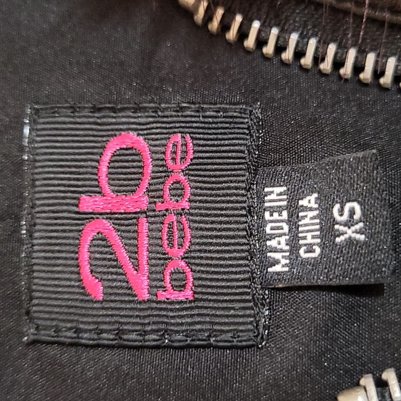 Bebe xs Faux Fur Jacket - Picture 2 of 2